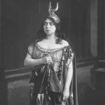 Magda Spiegel als »Walküre«