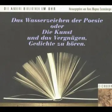 Hans Magnus Enzensberger (Hg.) – Wasserzeichen der Poesie