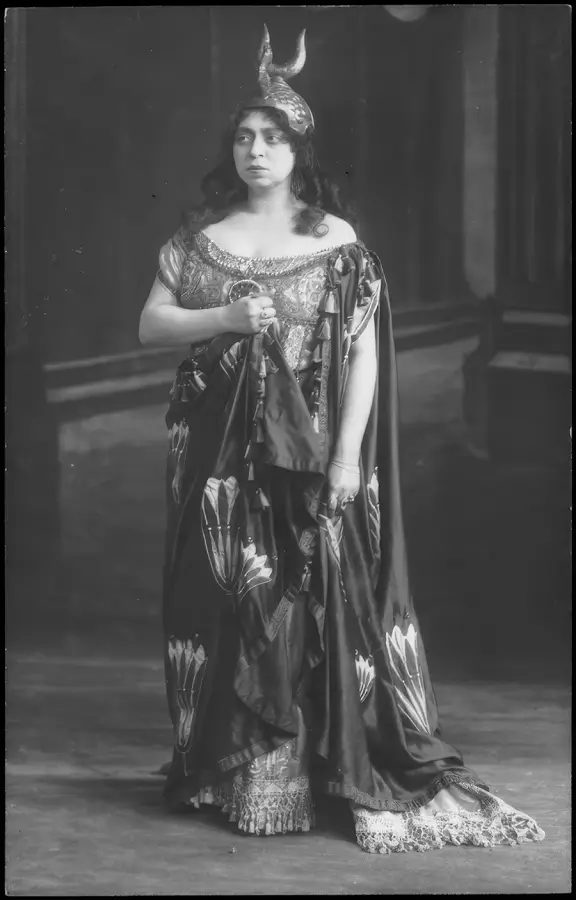 Magda Spiegel als »Walküre«